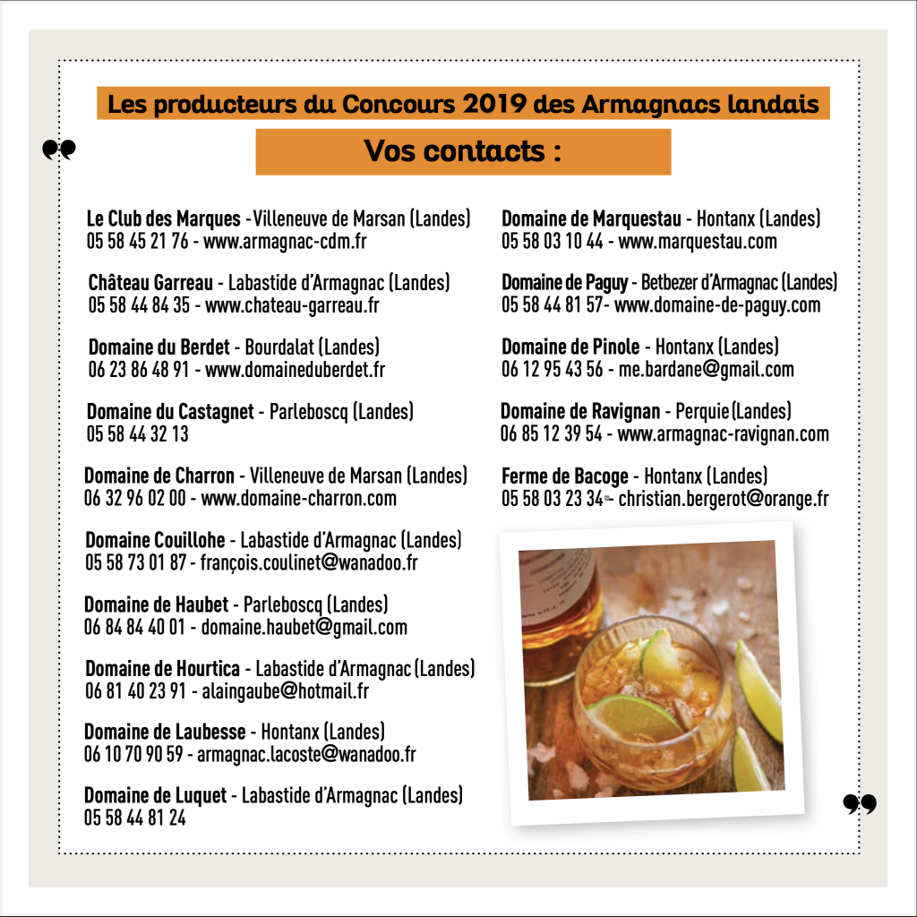 Les producteurs d'Armagnac